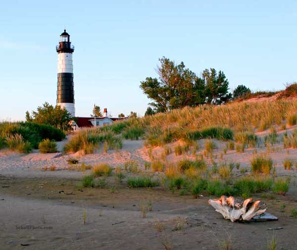 Big Sable Lighthouse Note Card