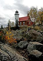 Eagle Harbor Lighthouse Note Card