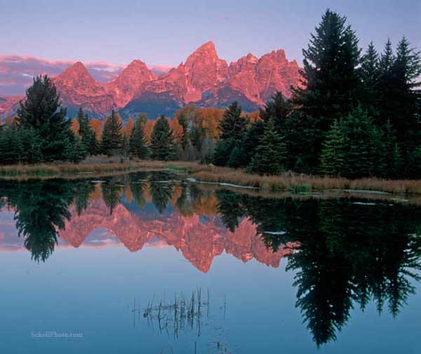 Grand Tetons Schwabachers Landing Note Card