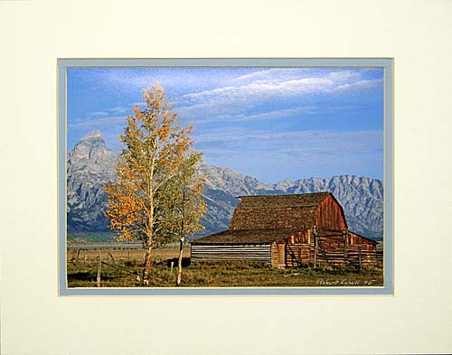 Grand Teton Barn Print